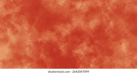 Abstract Expression of Rust and Ember Clouds Floating on a Desert Sky

