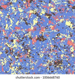 Abstract expressionism colorful marble pattern