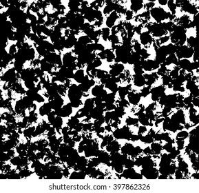 Abstract expressionism seamless pattern. style of drip painting. Monochrome. Vector Illustration