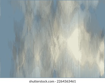Motif abstrait de style expressionnisme. Dégustations dessinées à la main, impression de surface vectorielle de peinture. Arrière-plan texture artistique à main levée. Fond d'écran de création artistique dessiné à la main. Image vectorielle tapis d'art abstrait moderne, écharpe, 
