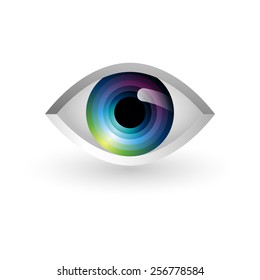 Abstract eye, eps10 vector