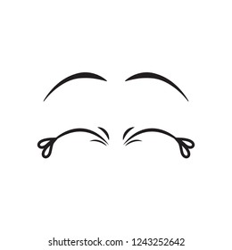 Abstract eye expression