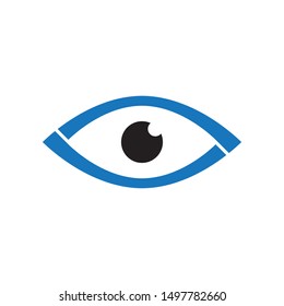 Abstract eye graphic design template vector isolated