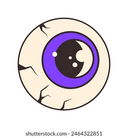 Abstract eye. Eye icon for Halloween theme