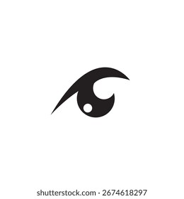 Plantilla Abstractas del diseño del logotipo del ojo