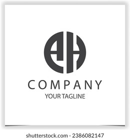 abstract eye vintage logo premium elegant template vector eps 10