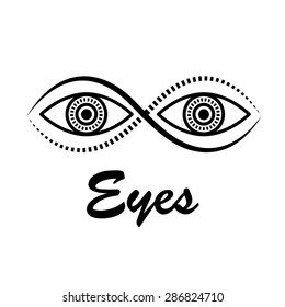 Abstract eyes.
