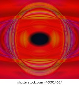 Abstract eyes reflected in water