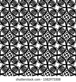 abstract eyes. vector seamless design