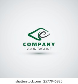 abstract eyes vision logo design template eye icon