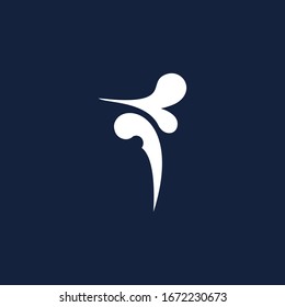 Abstract F letter vector illustration, perfect for personal branding, community and more related.