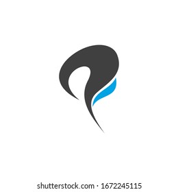 Abstract F letter vector illustration, perfect for personal branding and more related.