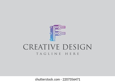 	
Abstraktes Design des F-Tech-Logos