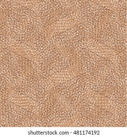 Abstract fabric background. Floor carpet texture. Abstract vector.