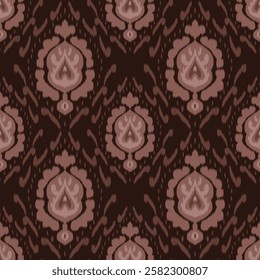 Abstract, Fabric Morocco, geometric ethnic pattern seamless flower color oriental. Background, Design for fabric, curtain, carpet, wallpaper, clothing, wrapping, Batik, vector illustration ,carpet.