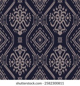Abstract, Fabric Morocco, geometric ethnic pattern seamless flower color oriental. Background, Design for fabric, curtain, carpet, wallpaper, clothing, wrapping, Batik, vector illustration ,carpet.