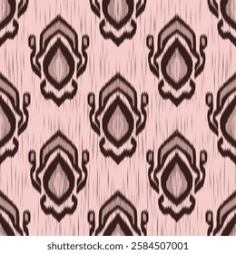 Abstract, Fabric Morocco, geometric ethnic pattern seamless flower color oriental. Background, Design for fabric, curtain, carpet, wallpaper, clothing, wrapping, Batik, vector illustration ,carpet.