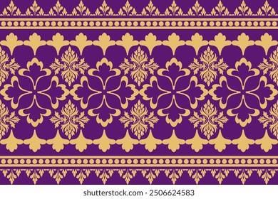 Diseño Abstractas del patrón de la tela, púrpura, amarillo, flor no abstracta, diseño del patrón del agujero para el patrón de la tela, pantalones, almohadas, mantas y más.