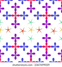 Diseño de patrones sin fisuras de estructura abstracta. Patrón de tejido.
