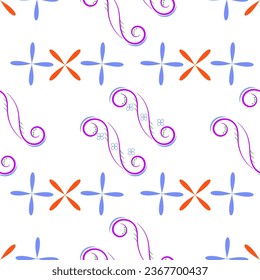 Abstract Fabric seamless pattern Design. Nice Pattern.