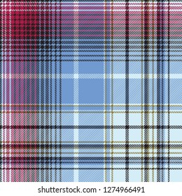 Abstract fabric texture seamless background. Vector illustration.