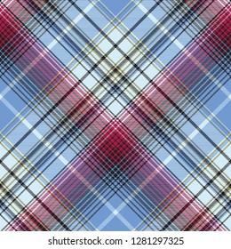Abstract fabric texture seamless background. Vector illustration.