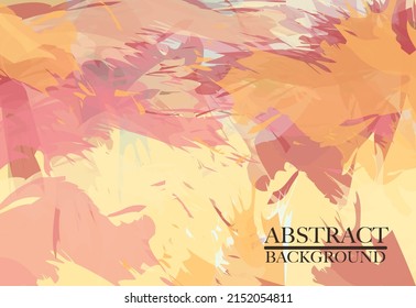Abstract Fabric Yellow and REd Background