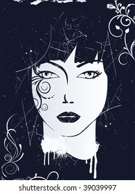 abstract face