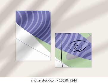 Resumen de dibujo continuo de una línea de arte facial. Retrato del logo de la moda femenina. Esbozo a mano libre. Afiche mínimo o impresión que se burlan de la sombra. Plantilla de diseño moderno de tarjetas o volantes.