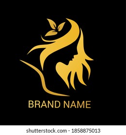 abstract face image, Make up artist and beauty, beauty logo