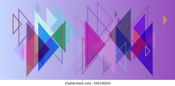 abstract faction with triangle and appearance