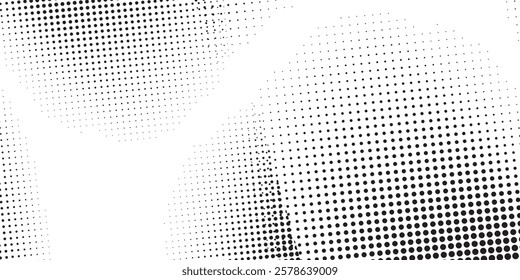 Abstract Faded grit noise texture. White and black sand wallpaper. Retro pixelated backdrop. Anime or manga style comic overlay. Vector graphic design textured template simple art modern