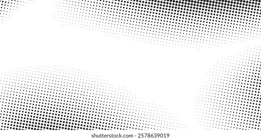 Abstract Faded grit noise texture. White and black sand wallpaper. Retro pixelated backdrop. Anime or manga style comic overlay. Vector graphic design textured template simple