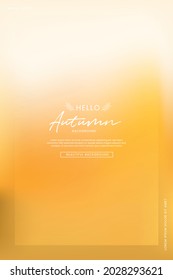 Un fondo de otoño abstracto de un pastel tranquilo