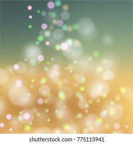 Abstract fall of circles