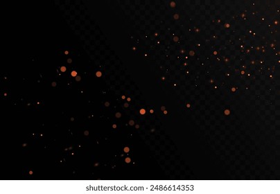 Abstrakte goldene Lichter. Magischer Goldstaub und Highlights. Festlicher Hintergrund. Goldener Regen.	
