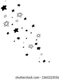 Abstract Falling Star . Vector illustration EPS10