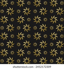 Abstract famous trendy multicolor repeating pattern vector illustration design