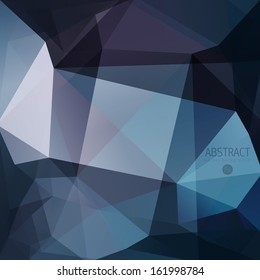 Abstract Fancy Diamond Shaped Vector Background