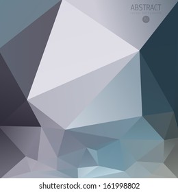 Abstract Fancy Diamond Shaped Vector Background