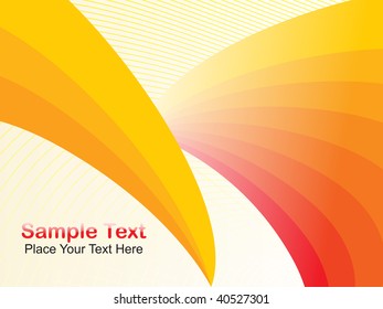 abstract fancy wave vector