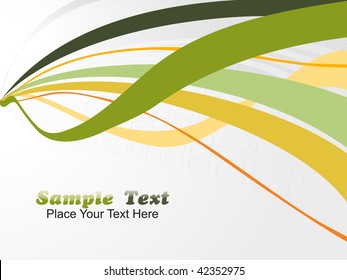 abstract fancy wave vector