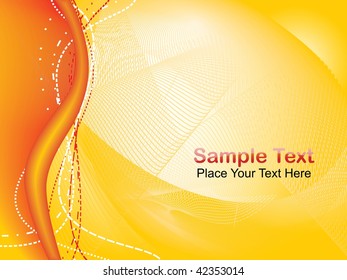 abstract fancy wave vector
