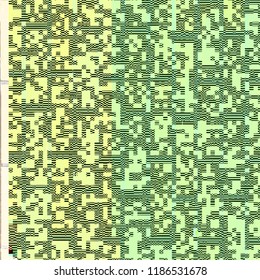 Abstract fantastic glitched background, vector geometric pattern. EPS10 vector.