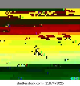 Abstract fantastic glitched background, vector geometric pattern. EPS10 vector.