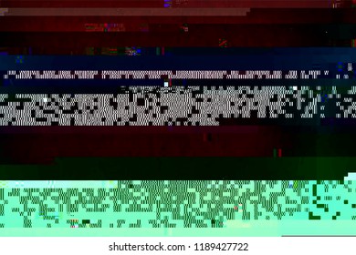 Abstract fantastic glitched background, vector geometric pattern. EPS10 vector.