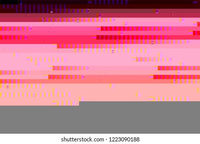 Abstract fantastic glitched background, vector geometric pattern. EPS10 vector.
