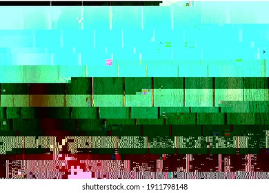 Abstract fantastic glitched background, vector geometric pattern. EPS10 vector.