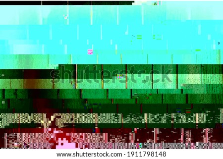 Abstract fantastic glitched background, vector geometric pattern. EPS10 vector.