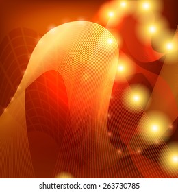 Abstract Fantasy Bright Background.